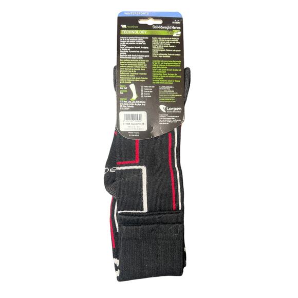 Lorpen Ski Midweight Merino Wintersport Size Medium NWT T2 Women’s Size 9-11 - Picture 2 of 4